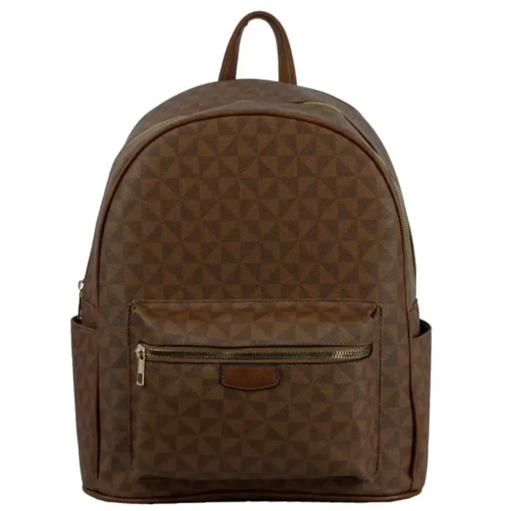 Designer Brown Monogram Large Backpack